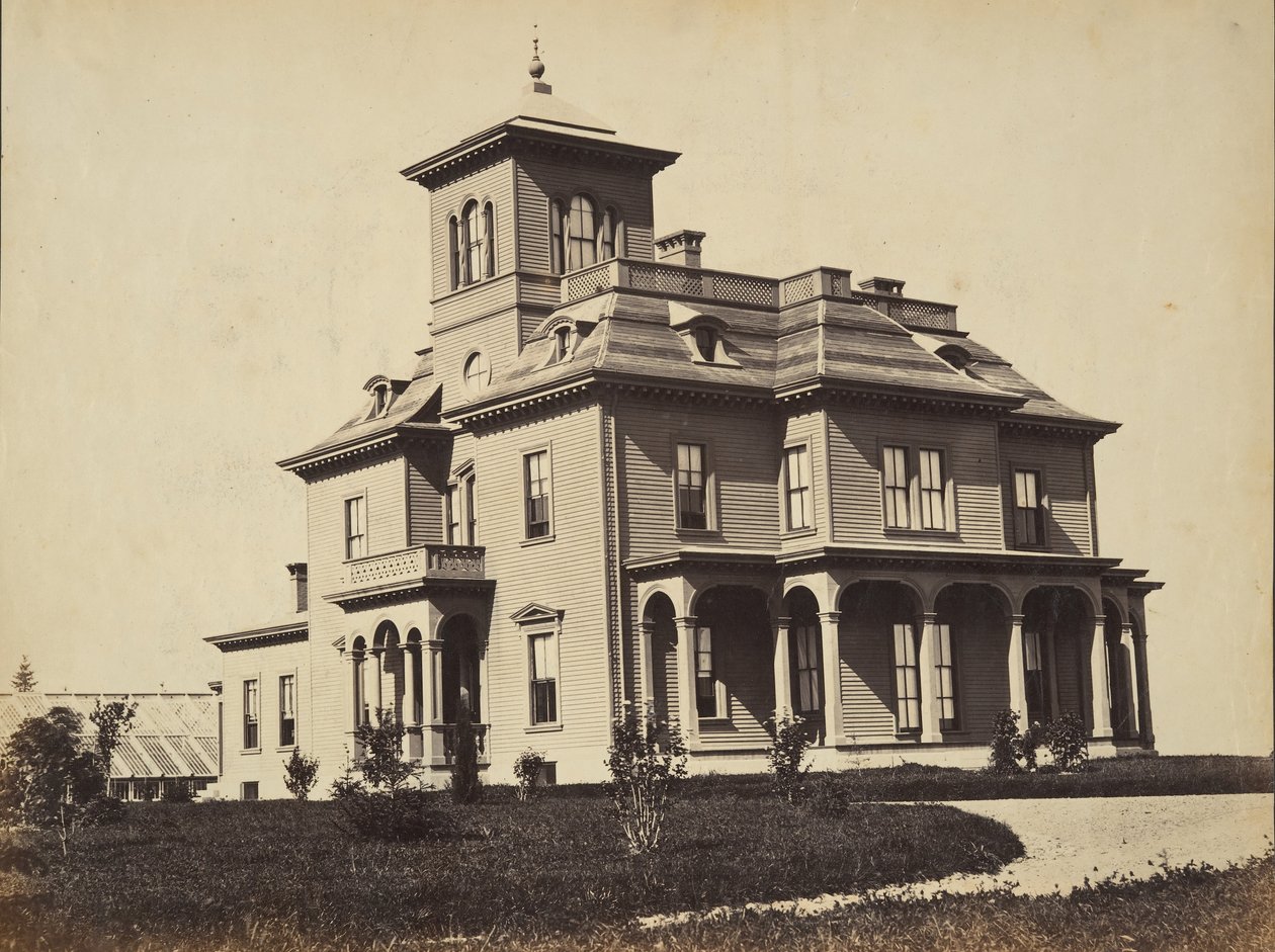 Dom wiktoriański, ca. 1860. autorstwa James Wallace Black