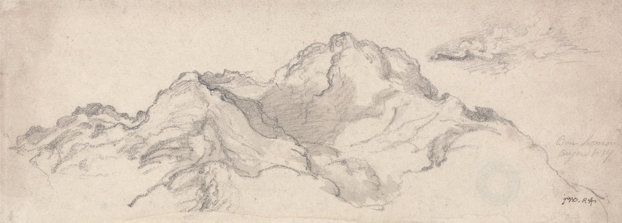 Ben Lomond, 17 sierpnia autorstwa James Ward
