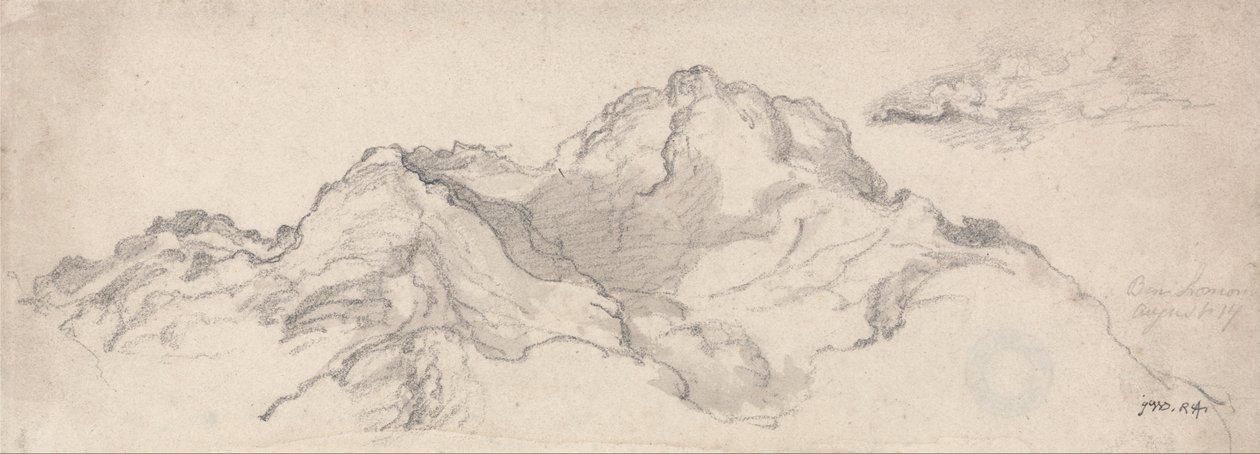 Ben Lomond, 17 sierpnia autorstwa James Ward