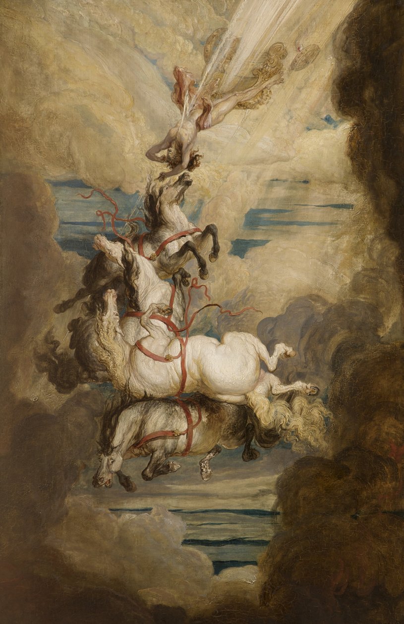 Upadek Faetona, 1808 autorstwa James Ward