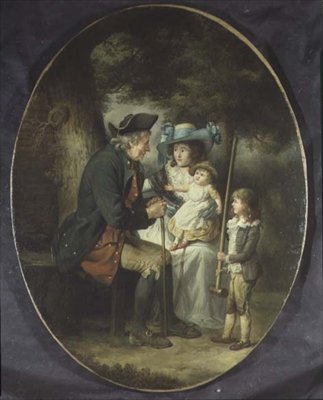 Rodzina w krajobrazie autorstwa James Ward