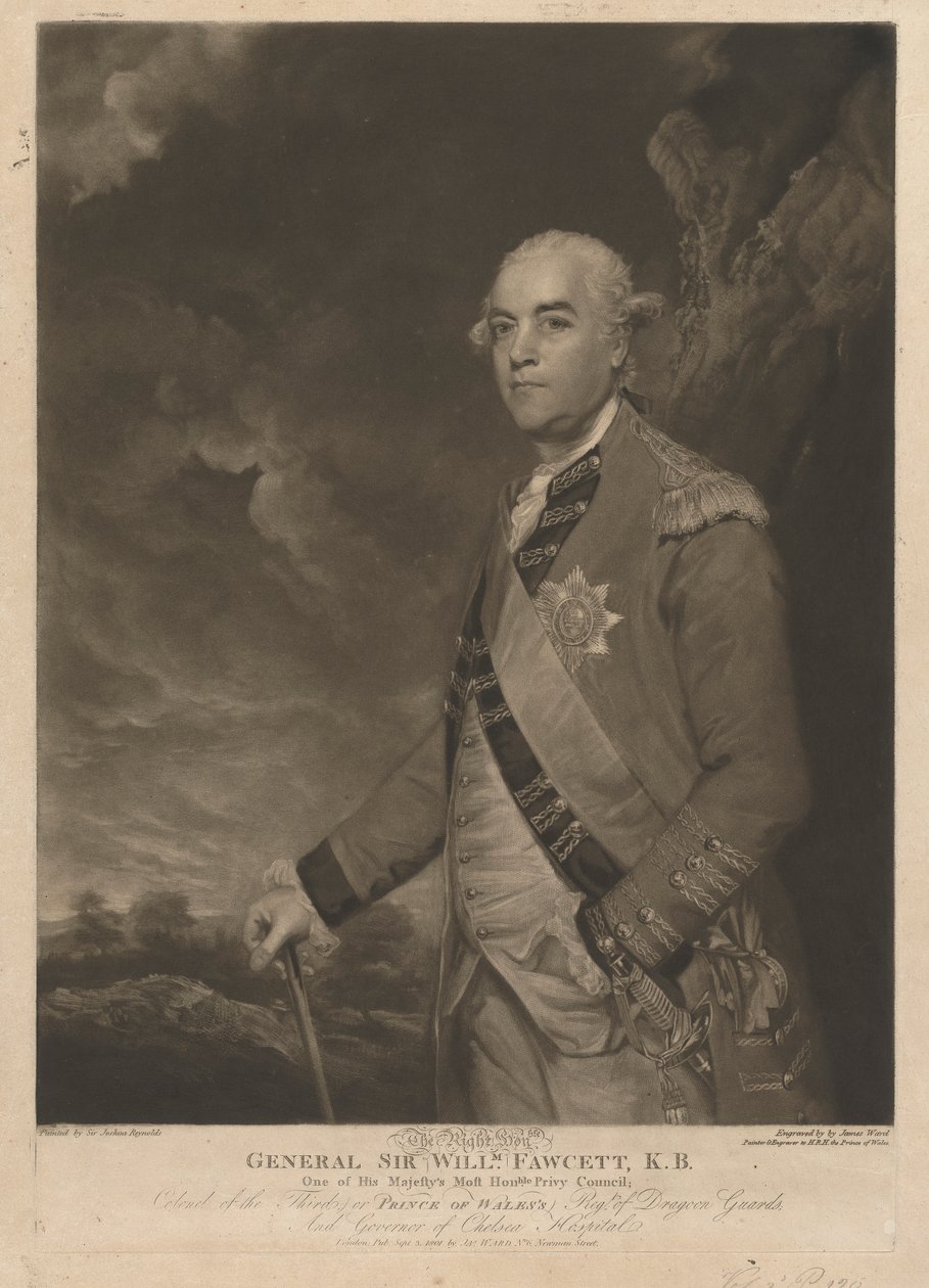 Sir Williama Fawcetta autorstwa James Ward