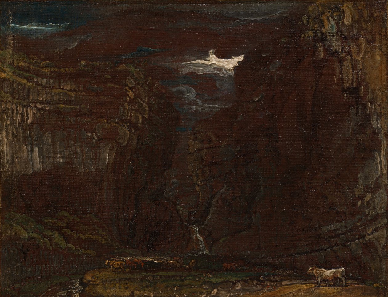 Szkic do „Gordale Scar” autorstwa James Ward