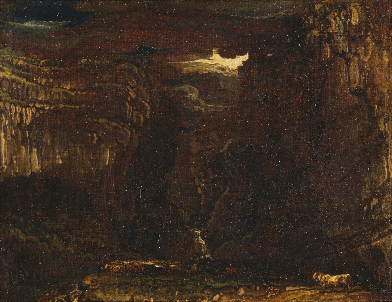 Szkic dla "Gordale Scar autorstwa James Ward
