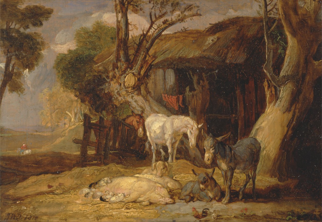 The Straw Yard autorstwa James Ward