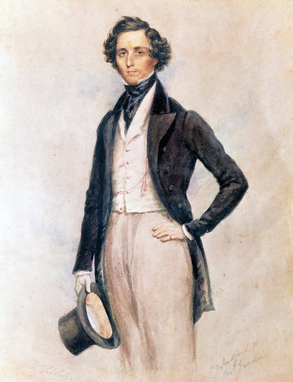 Portret Feliksa Mendelssohna Bartholdy