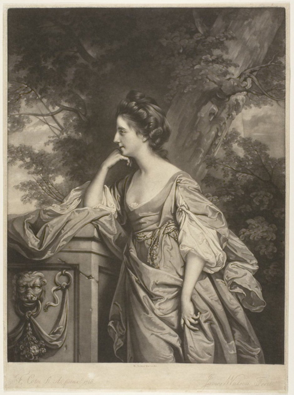 Frances, Lady Bridges autorstwa James Watson