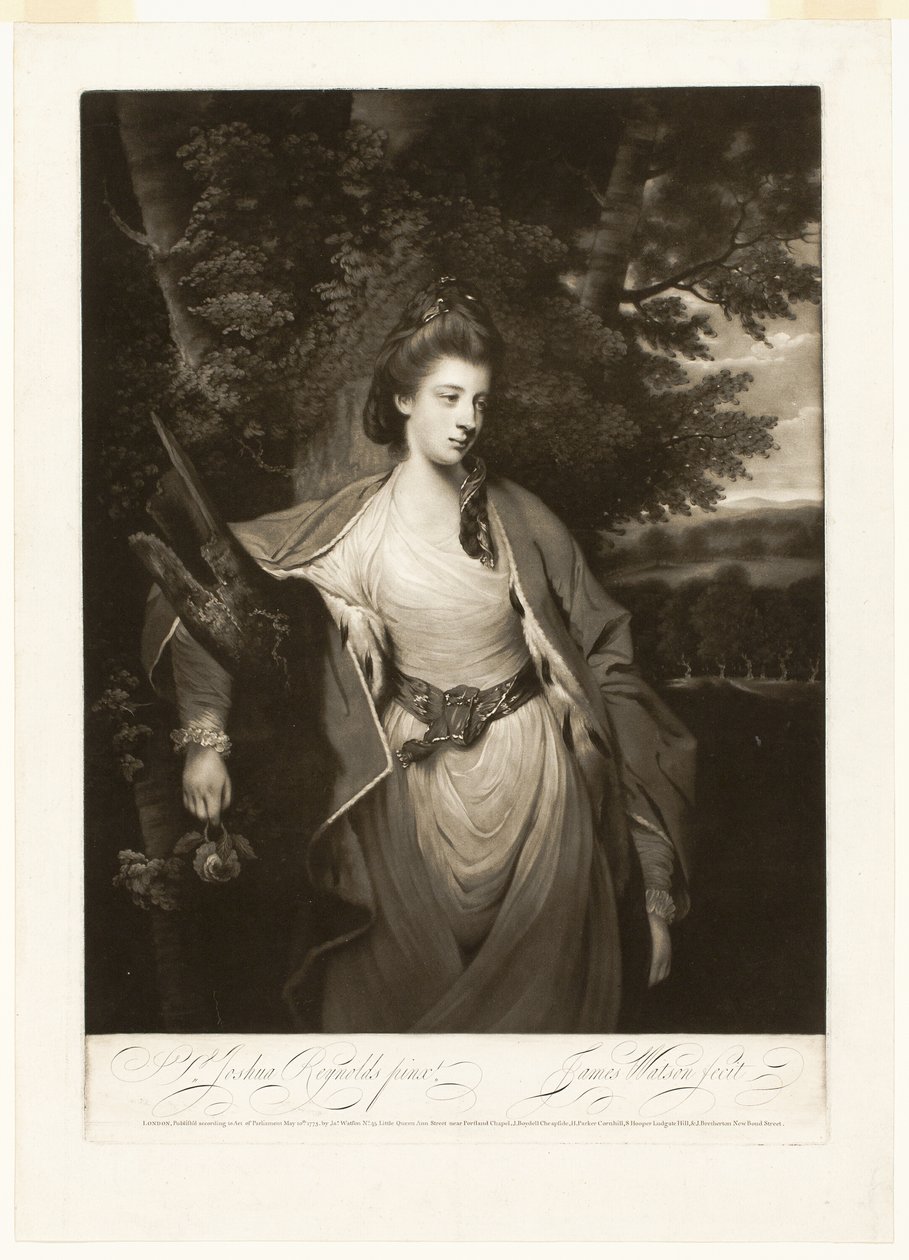 Margaret, hrabina Carlisle autorstwa James Watson