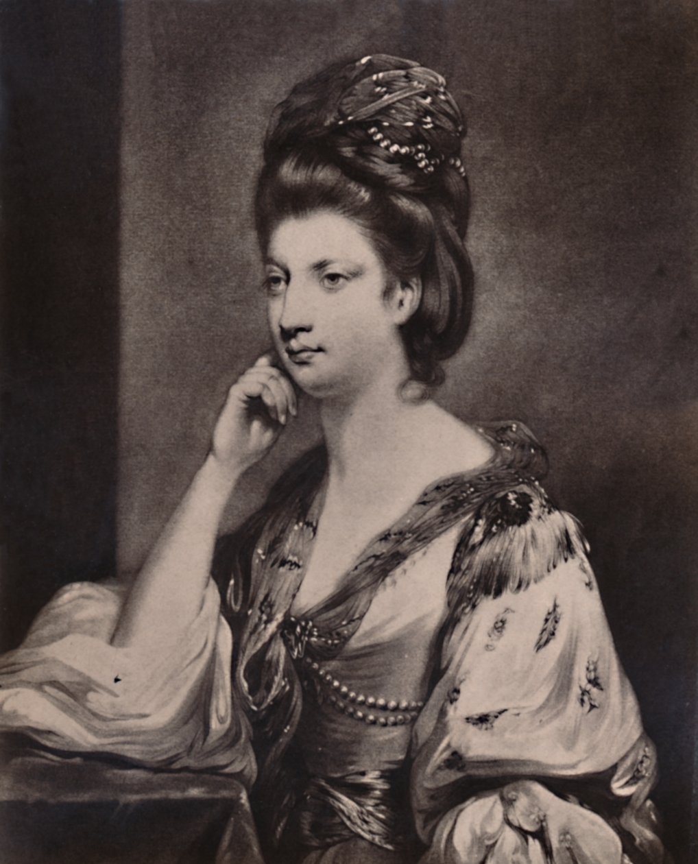 Panna Julia Bosvile, później wicehrabina Dudley, 1775 1894 autorstwa James Dawson Watson