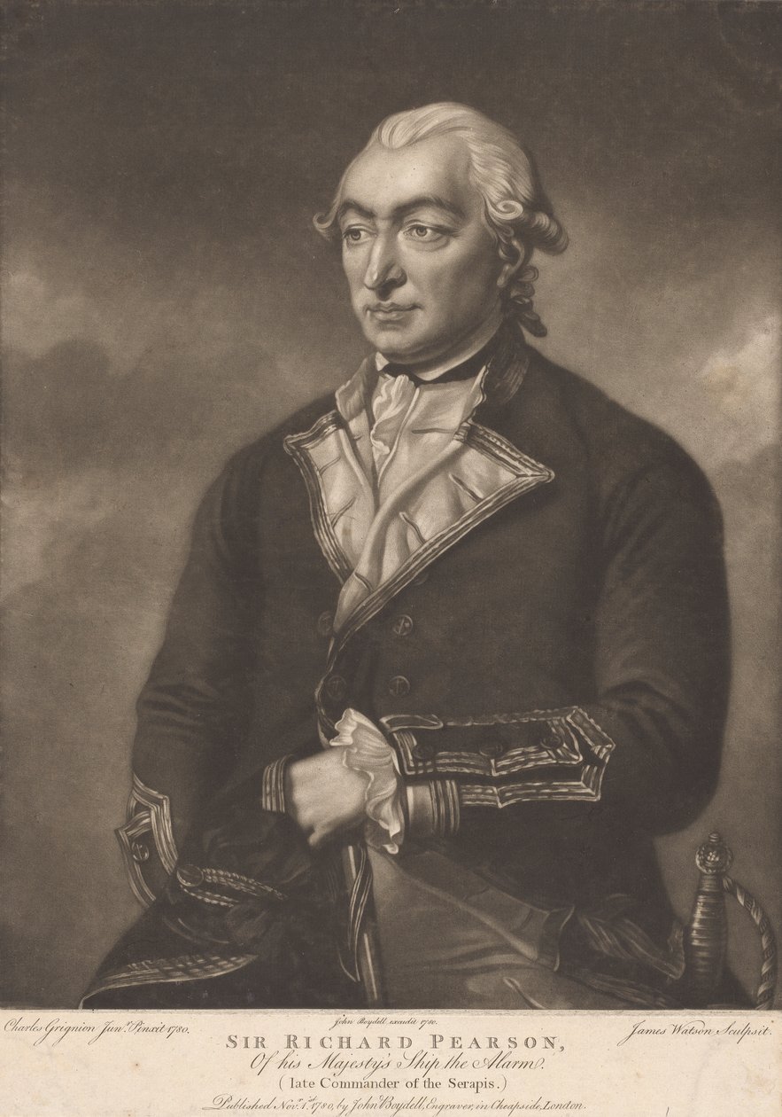 Sir Richarda Pearsona autorstwa James Watson