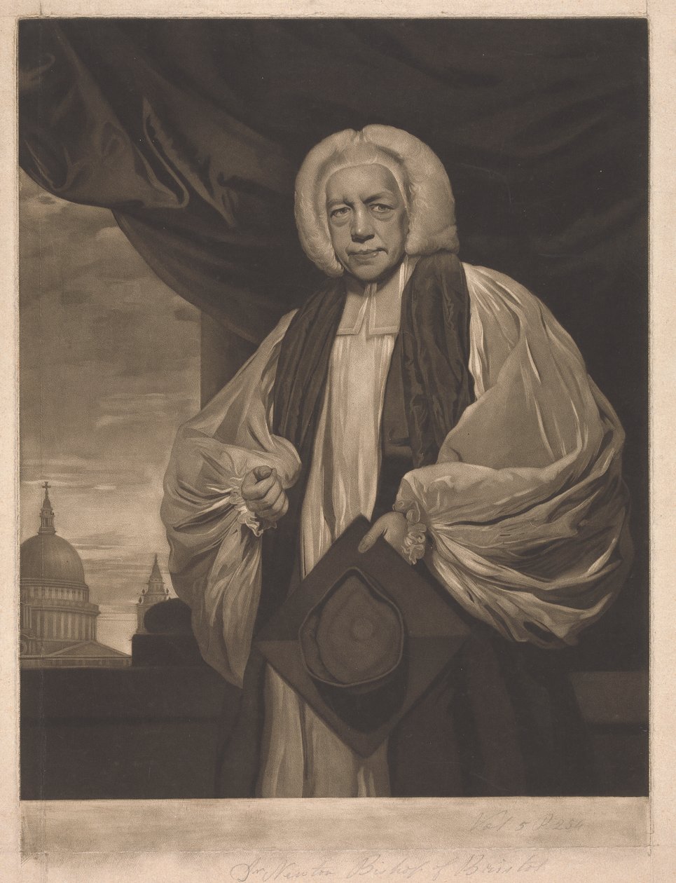 Wielce Wielebny Thomas Newton, D.D. autorstwa James Watson