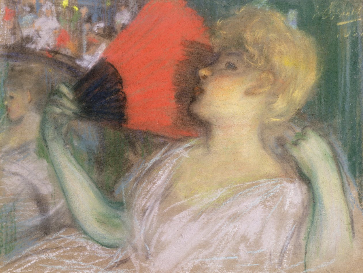 W Operze (pastel na papierze) autorstwa James Watterston Herald