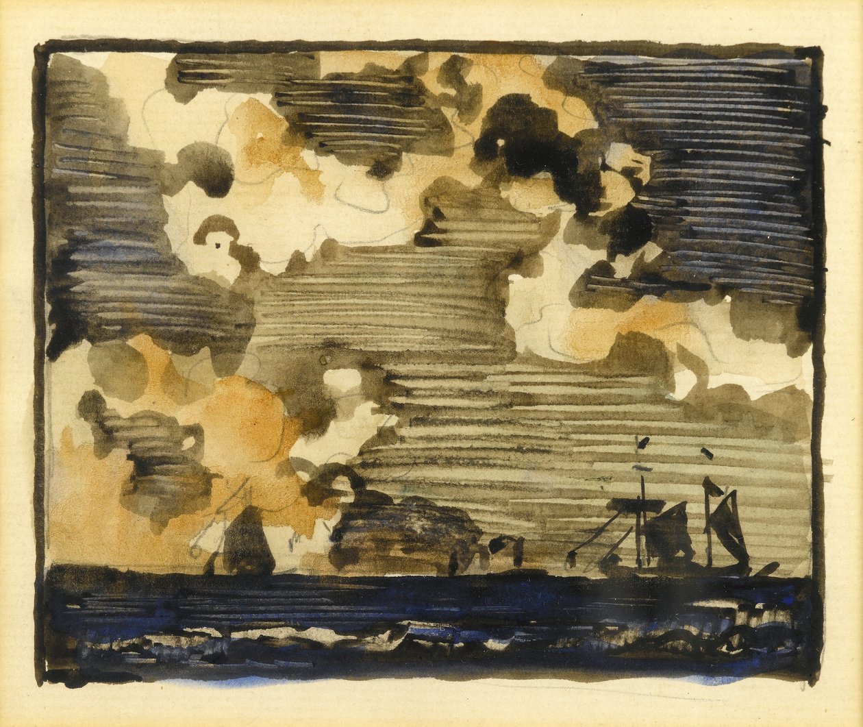 Marine (wc na papierze) autorstwa James Watterston Herald