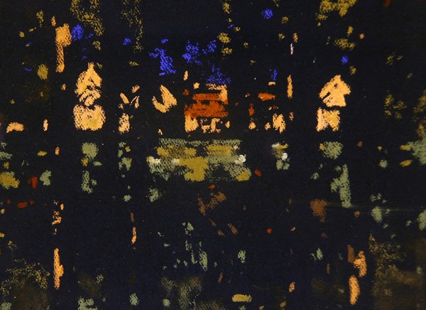 Odbicia pejzażu (pastel na papierze) autorstwa James Watterston Herald