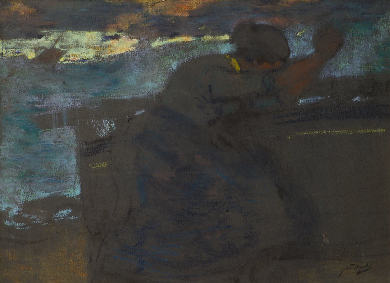Wrak (pastel) autorstwa James Watterston Herald