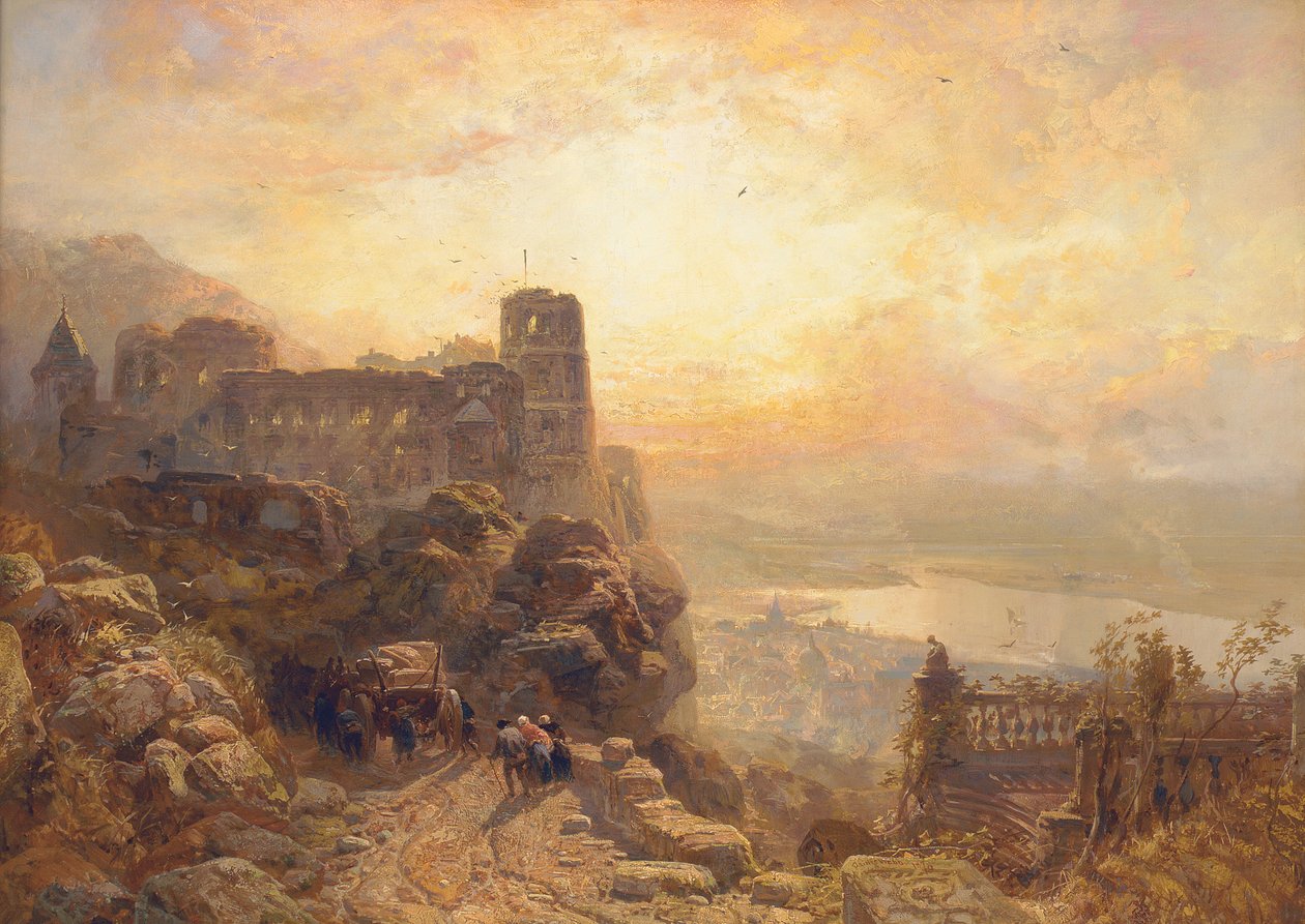 Heidelberg, 1878 autorstwa James Webb