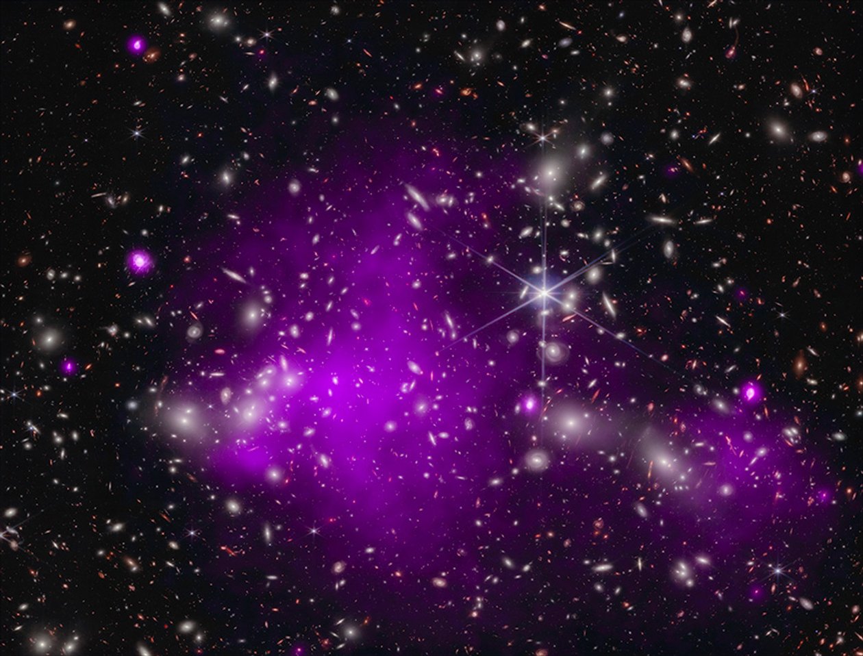 Teleskopy NASA odkrywają rekordową czarną dziurę (bez podpisu) autorstwa James Webb Space Telescope (NASA)