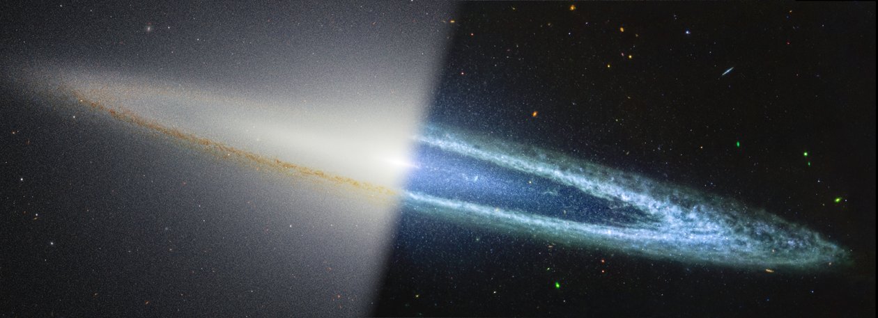 Galaktyka Sombrero (NIRCam/MIRI) autorstwa James Webb Space Telescope (NASA)