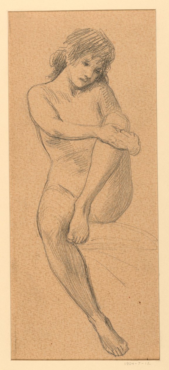 Akt kobiecy autorstwa James Wells Champney