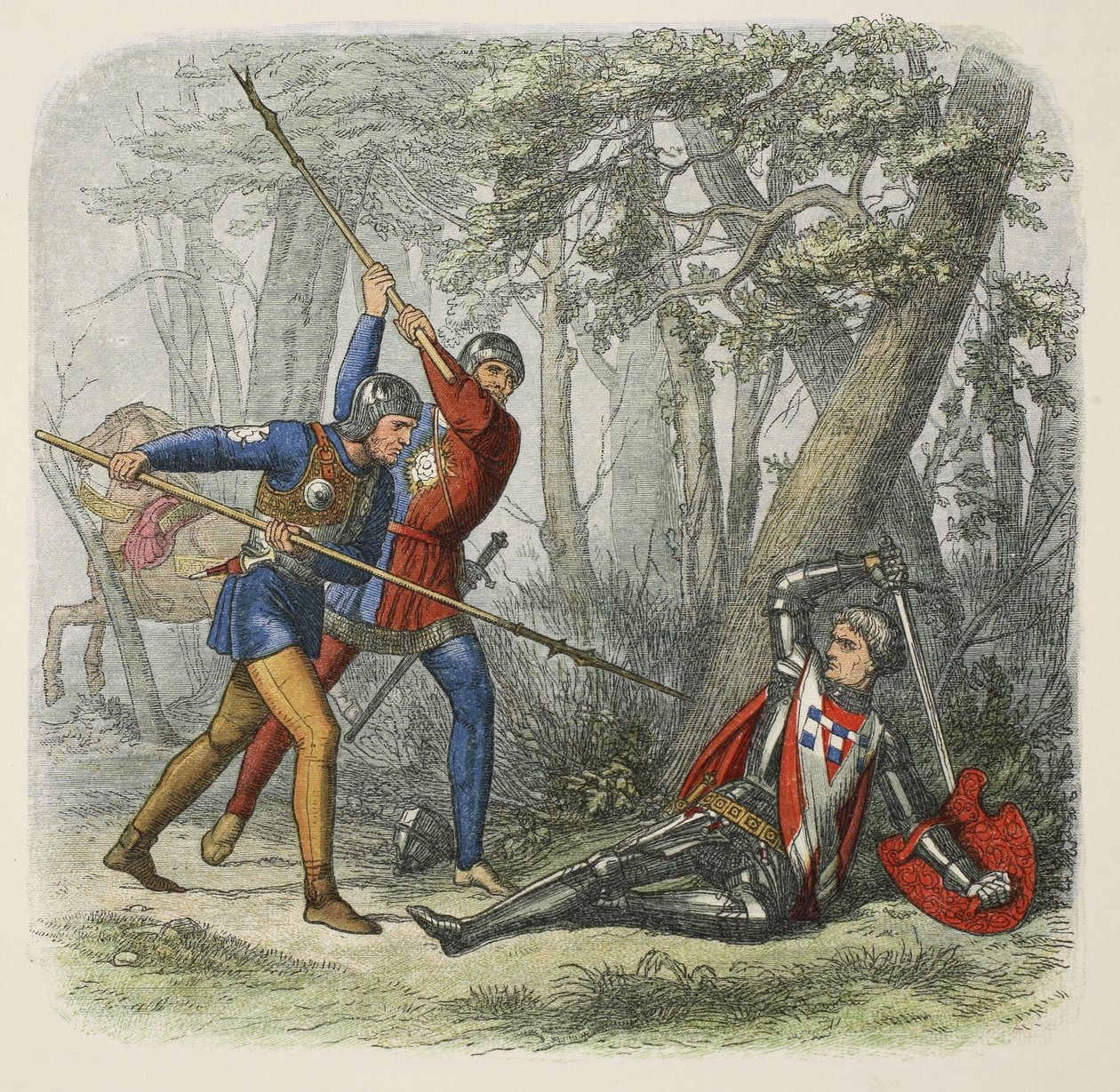 Śmierć Króla Stwórcy autorstwa James William Edmund Doyle