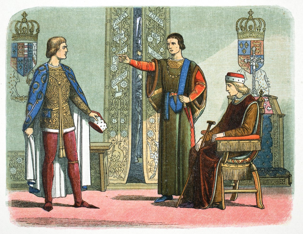 Henryk VI z Anglii i książęta Yorku i Somerset, 1450 1864 autorstwa James William Edmund Doyle