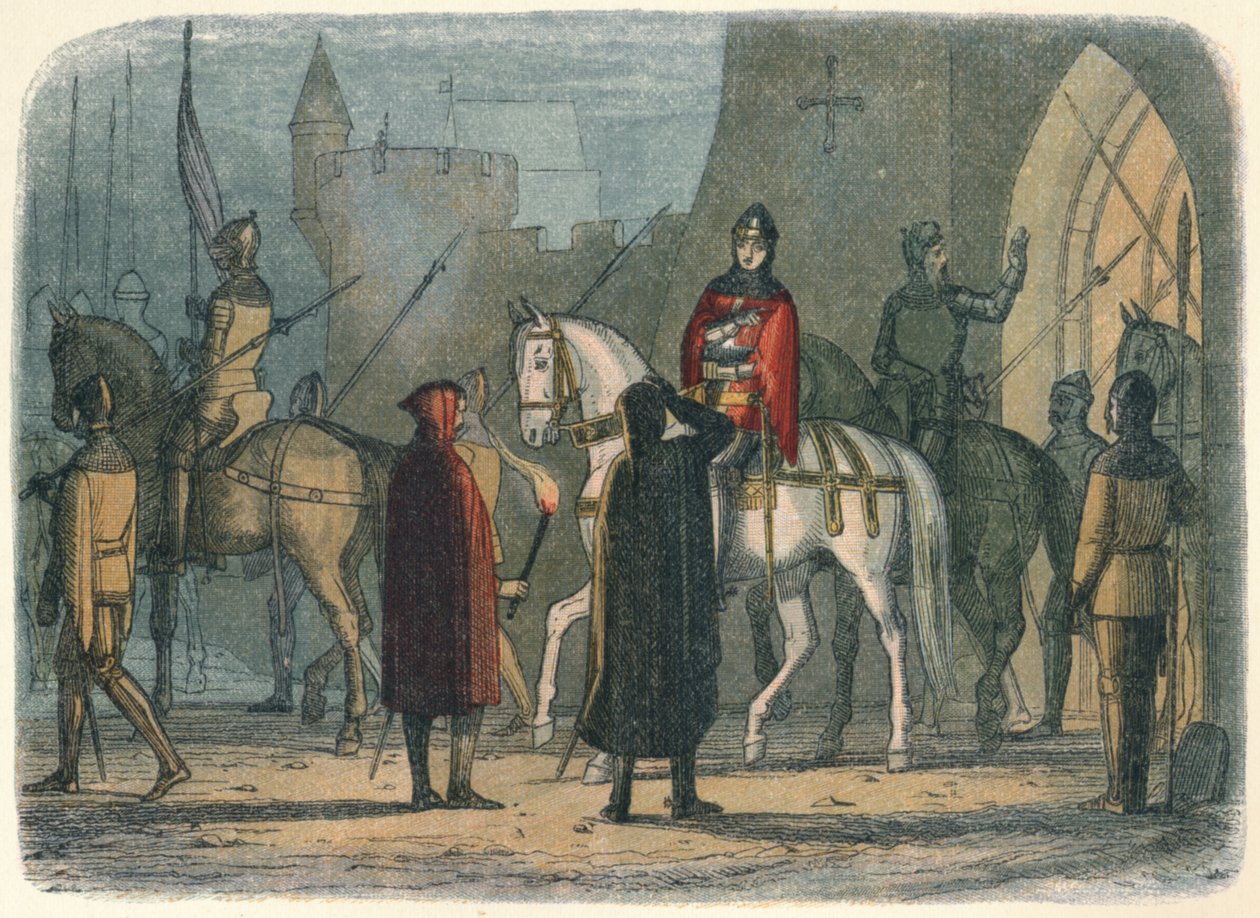 Henry maszeruje przeciwko Lollardom, 1414 1864 autorstwa James William Edmund Doyle