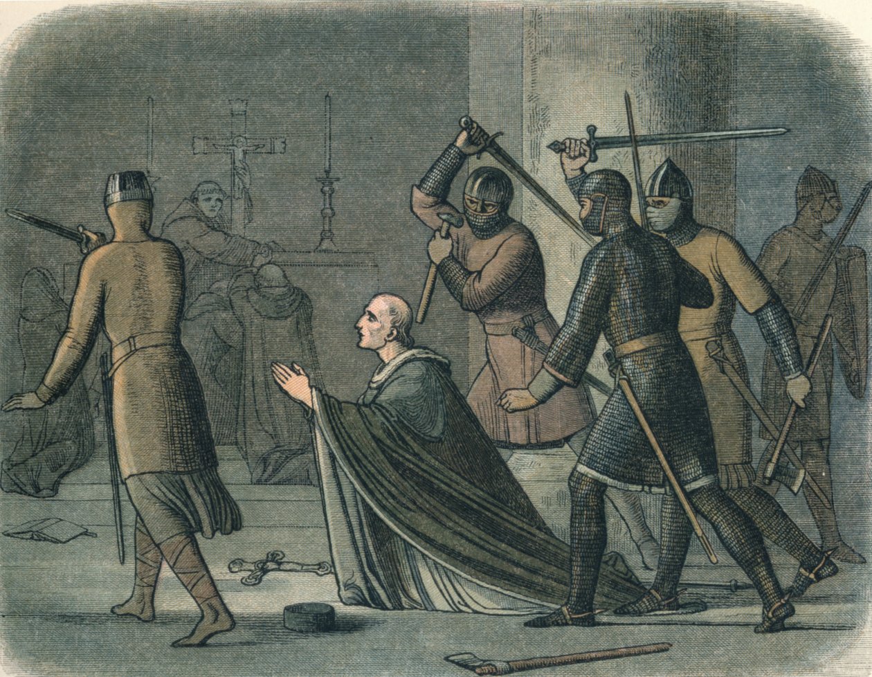 Morderstwo prymasa, 1170 1864 autorstwa James William Edmund Doyle