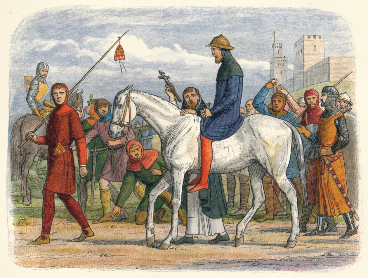 Thomas, hrabia Lancaster, doprowadzony do egzekucji, 1322 1864 autorstwa James William Edmund Doyle
