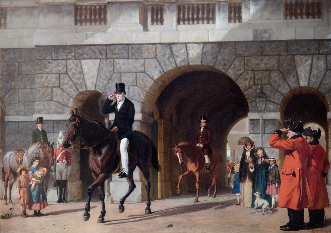 „Jego ostatni powrót z obowiązku”, 1853. autorstwa James William Glass