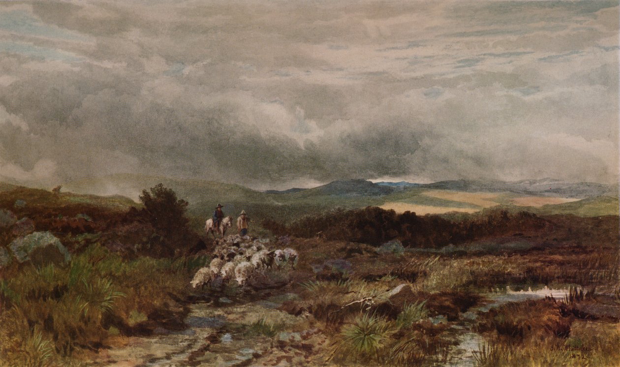 „Mountain Road, Capel Curig, Północna Walia”, 1938 autorstwa James William Whitaker