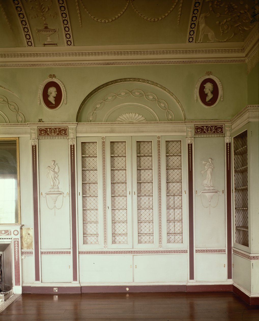 Heveningham Hall, Suffolk: biblioteka, 1778-80 autorstwa James Wyatt