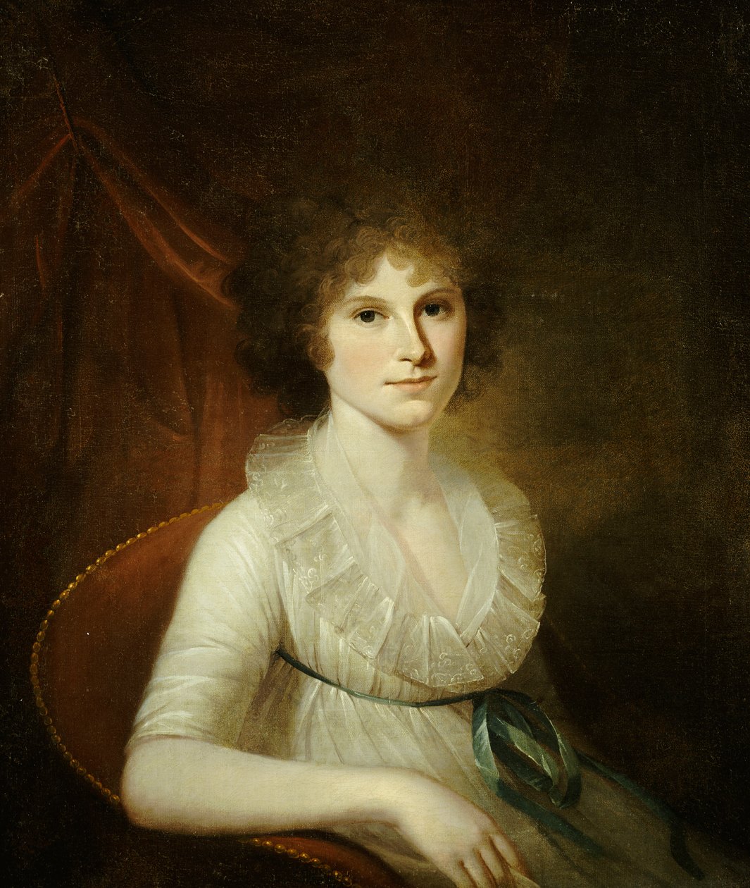 Portret Ann Emily Rush autorstwa James the Elder Peale