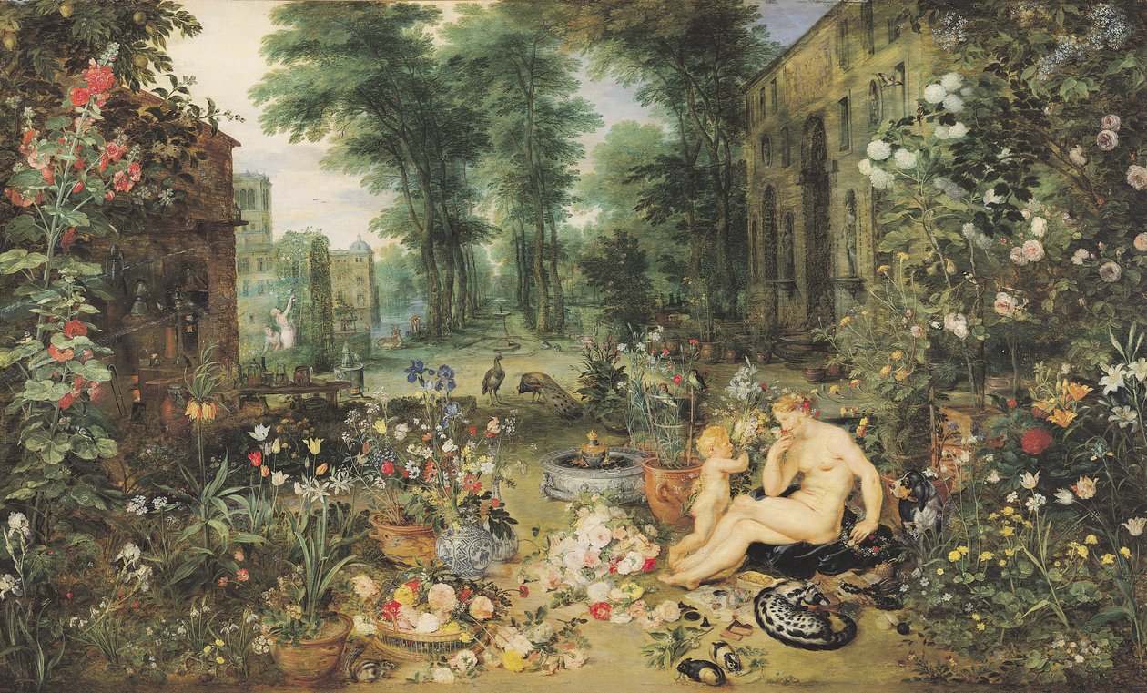 Zmysł zapachu autorstwa Jan and Rubens, P.P. Brueghel