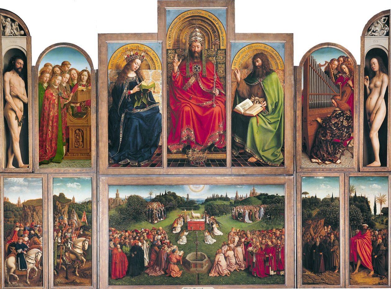 Ołtarz Genter autorstwa Jan van Eyck