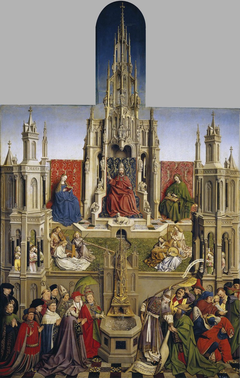 Fontanna Życia autorstwa Jan van Eyck