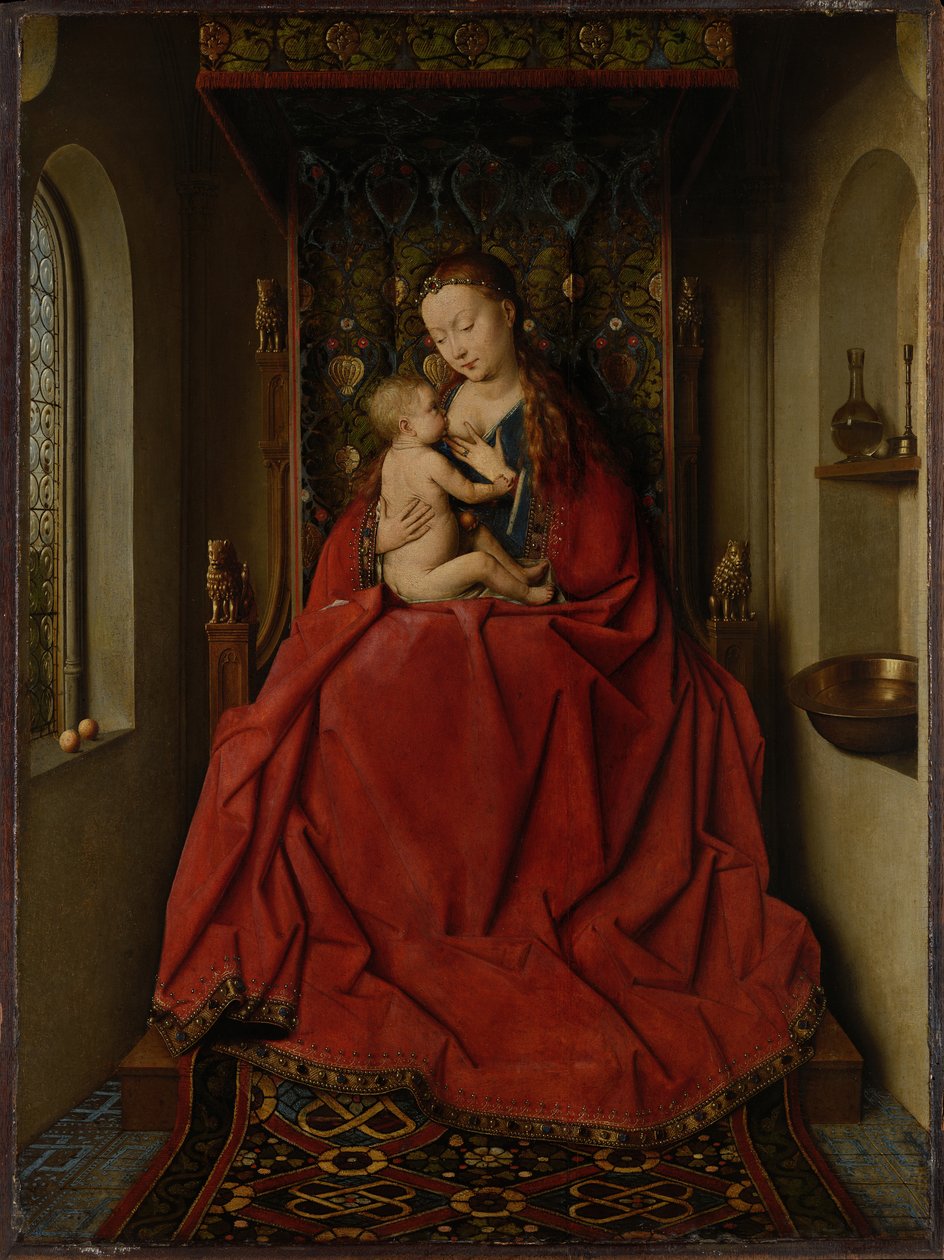 Madonna z Lukki autorstwa Jan van Eyck