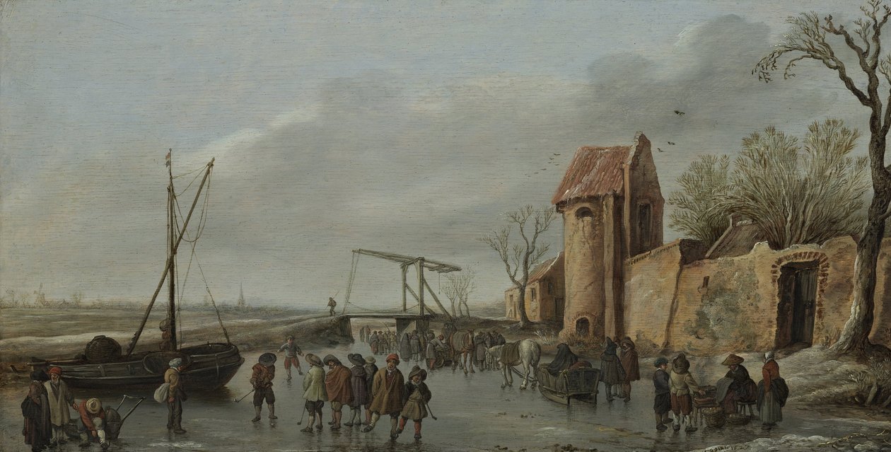 Scena na lodzie autorstwa Jan Josephsz van Goyen