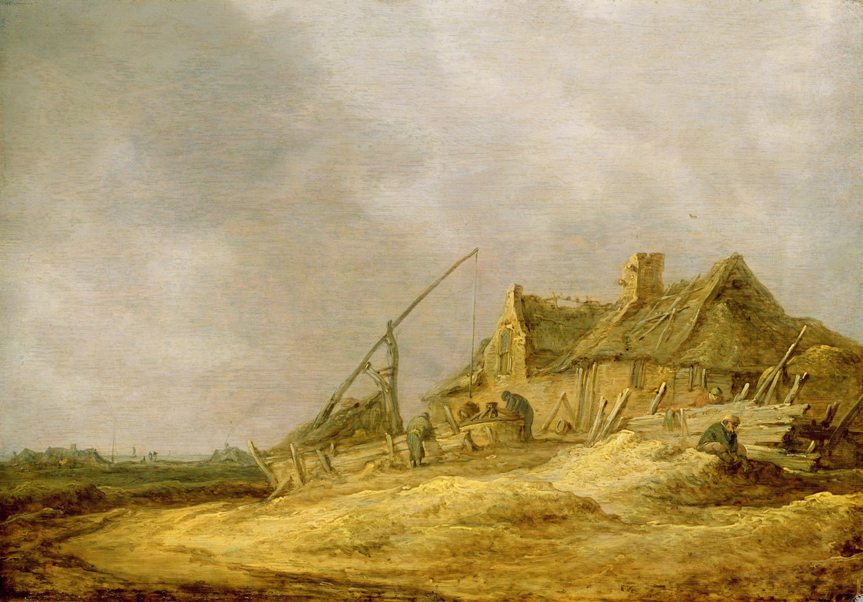 Zagroda, 1632 autorstwa Jan Josephsz van Goyen