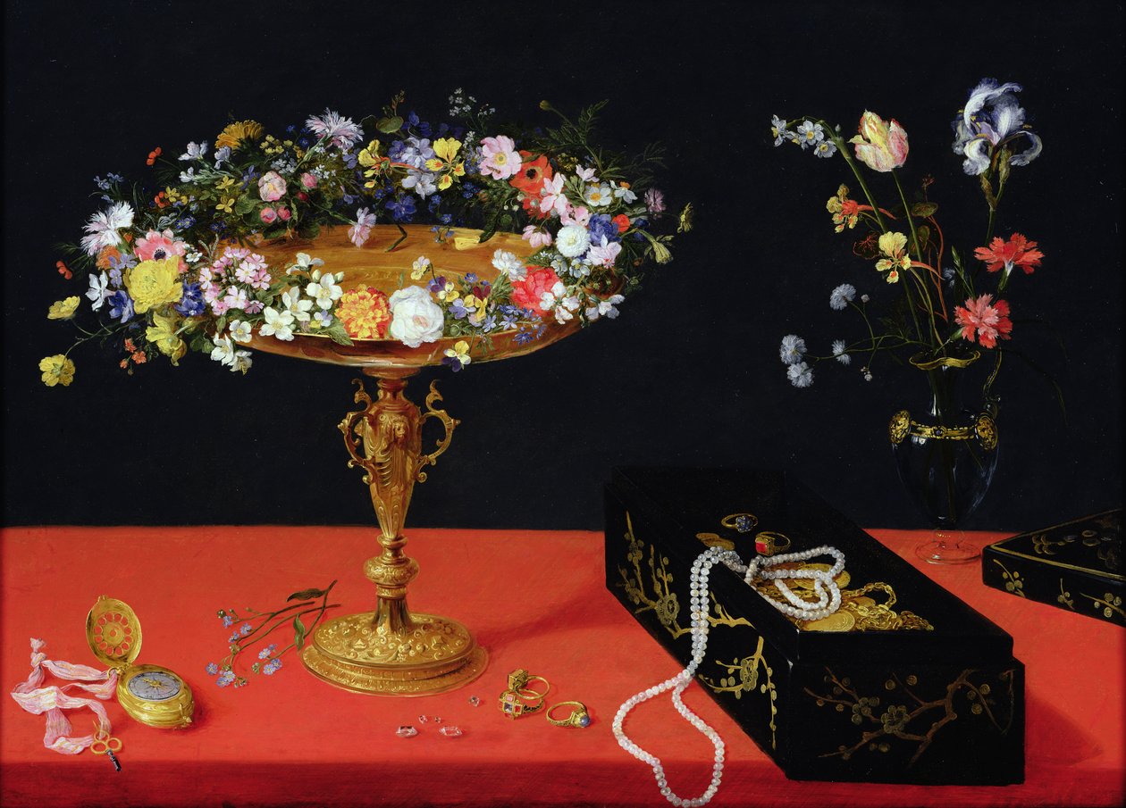 Martwa natura Tazza z kwiatami autorstwa Jan the Elder Brueghel