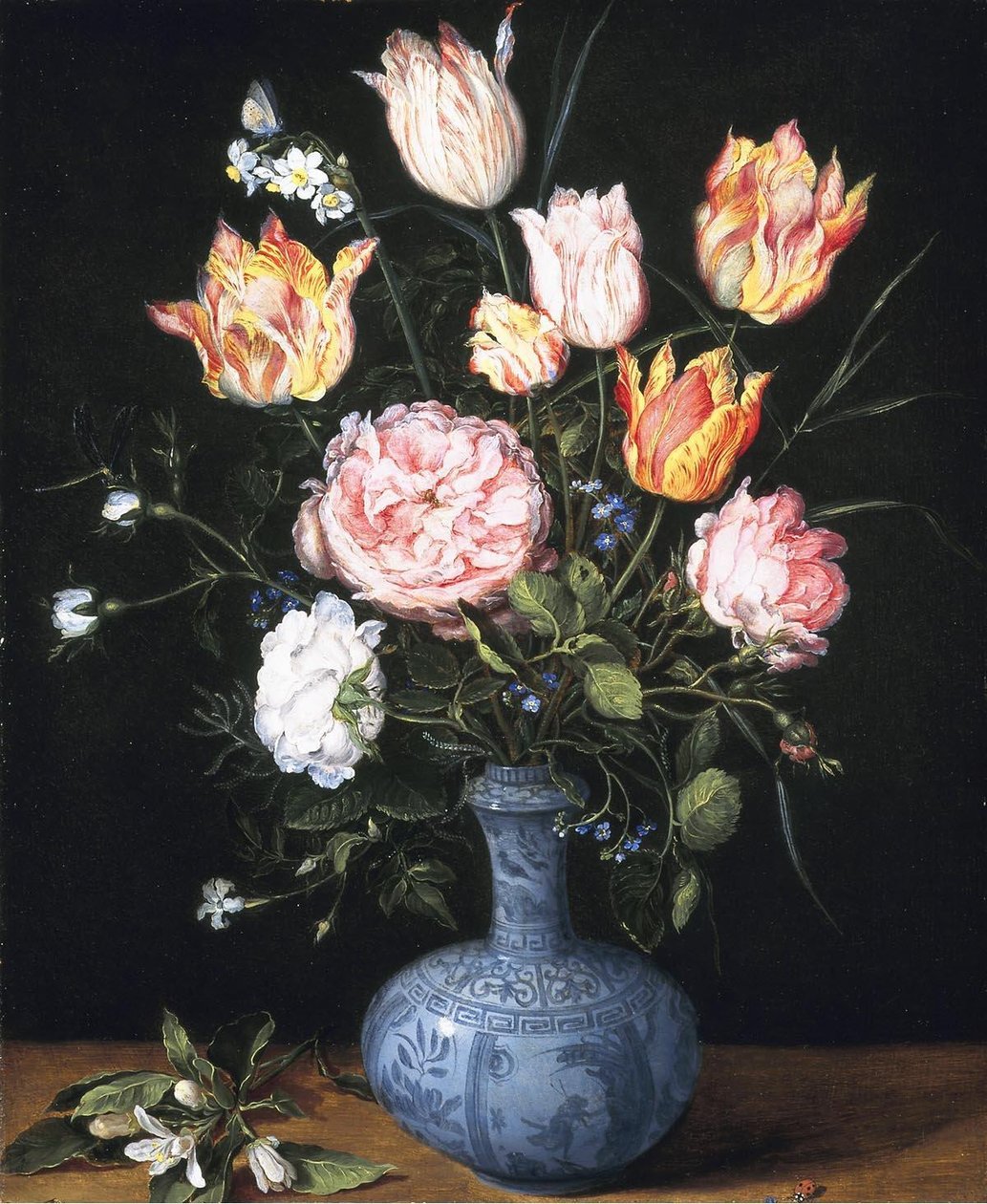 Wazon z kwiatami autorstwa Jan the Elder Brueghel