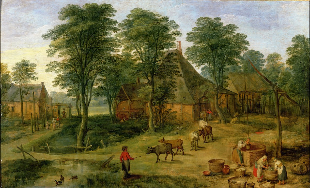 Фермийн поли autorstwa Jan the Elder Brueghel