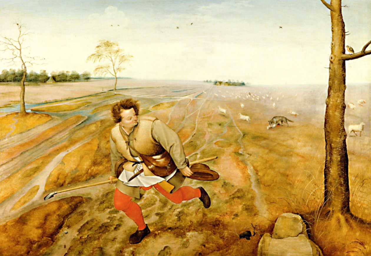 Zły pasterz autorstwa Jan the Elder Brueghel