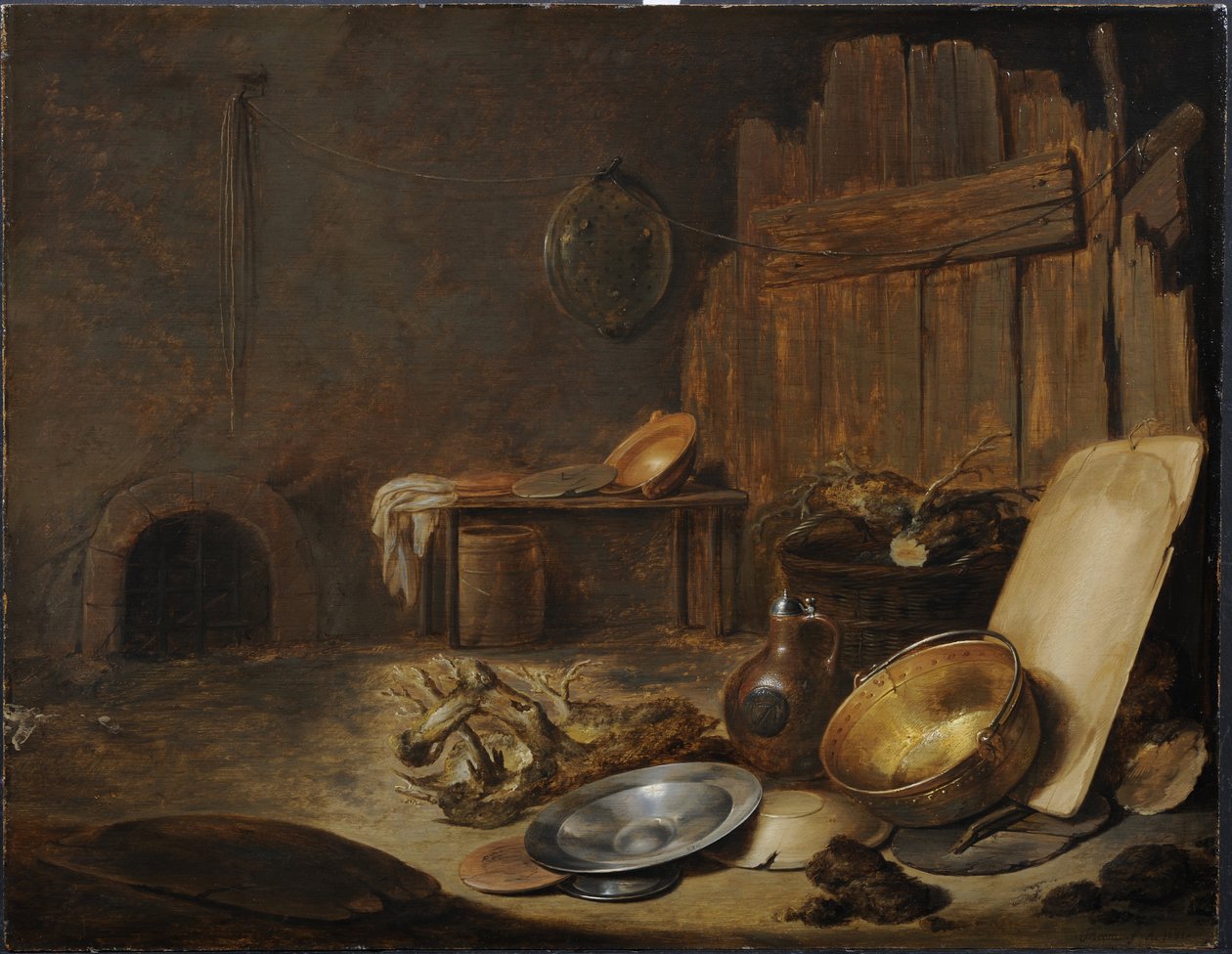 Martwa natura w stodole autorstwa Jan Davidsz de Heem