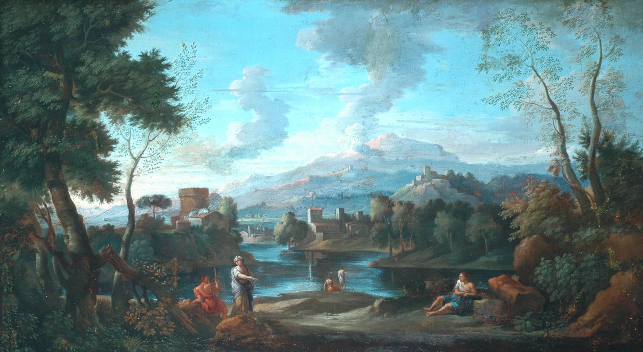Pejzaż klasyczny, Orizante autorstwa Jan Frans van Bloemen