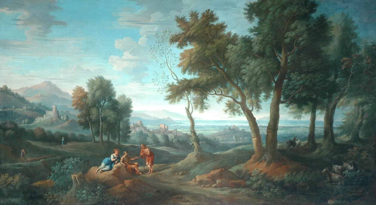 Krajobraz klasyczny, Orizante autorstwa Jan Frans van Bloemen