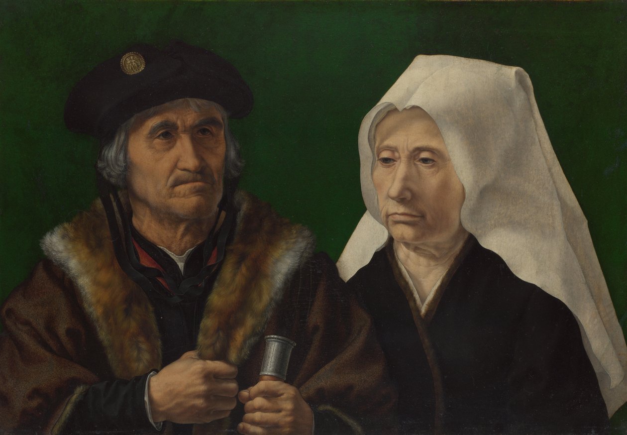 Starsza para autorstwa Jan Gossaert