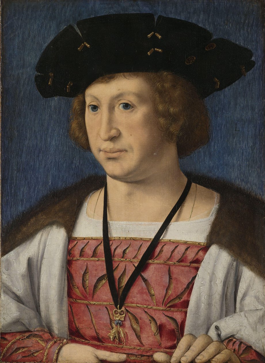 Portret Floris van Egmond (1469-1539), hrabiego Buren i Leerdam autorstwa Jan Gossaert