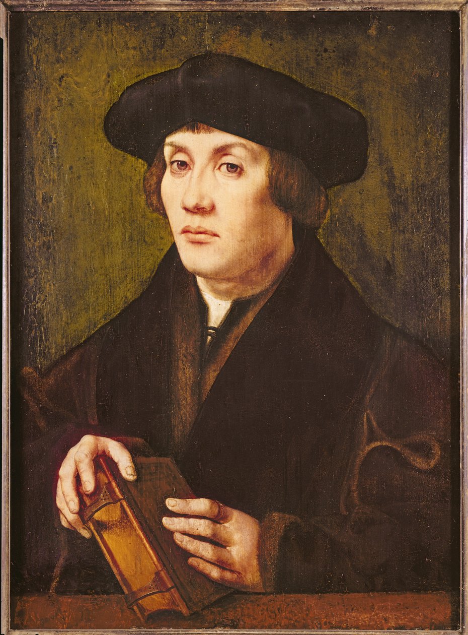Portret uczonego autorstwa Jan Gossaert