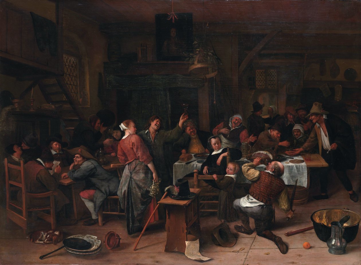 Dzień Książąt autorstwa Jan Havickszoon Steen