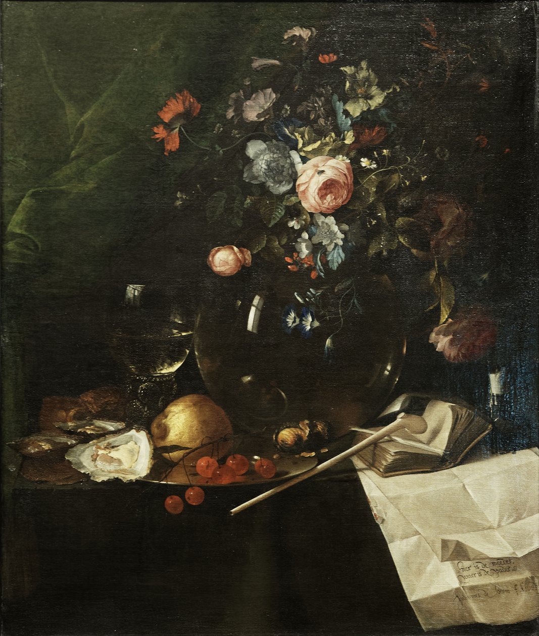 próżność autorstwa Jan Janszoon de Heem